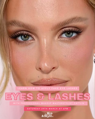 Eyes and Lashes Makeup Masterclass with Caitlin