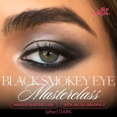 Black Smokey Eye [after] DARK Makeup Masterclass with Jacqui