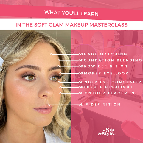 Soft Glam with Jacqui (PERTH) Sunday 12 PM