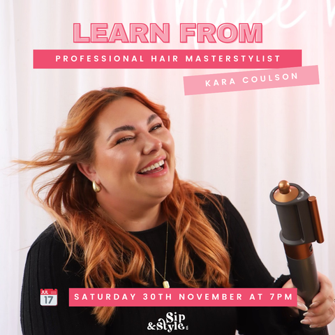 Blow Waves Dyson Airwrap Hair Masterclass with Kara (30 Nov)